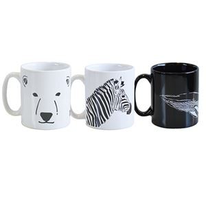 B＆W Zoo マグカップ3P 1-1-0074