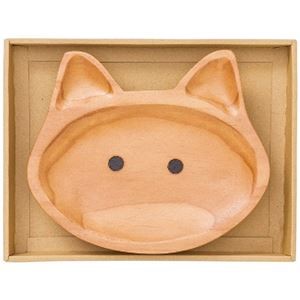 プチママン ウッドトレイ(1枚) キャット 6029-055