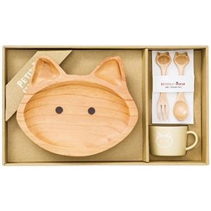 プチママン ウッドトレイセット キャット 6029-091