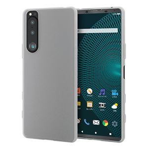 エレコム Xperia 5 III ソフトケース 薄型 0.5mm マットクリア PM-X214PP05CR