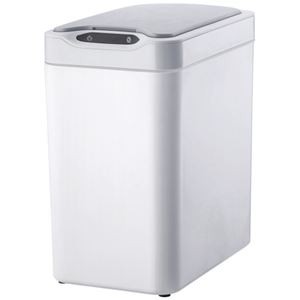 オーロラ センサー搭載 自動開閉ゴミ箱 12L 白 PDB012