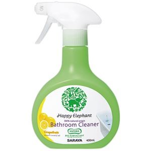 （まとめ）サラヤ ハッピーエレファントバスクリーナー 本体 400ml 1本【×10セット】