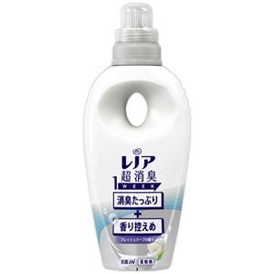 （まとめ）P＆G レノア 超消臭1week 消臭たっぷり 香り控えめフレッシュソープ 本体 530ml 1本【×10セット】