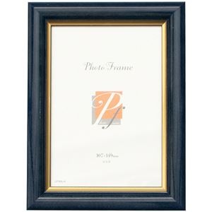 （まとめ）サクラクレパス グローシーフレームハガキH判 ブルー UFWA-H#36 1枚【×10セット】