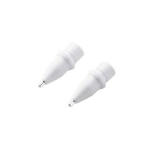 エレコム Apple Pencil専用交換ペン先/金属製/極細/太さ1mm/2個入り/ホワイト P-TIPAP01
