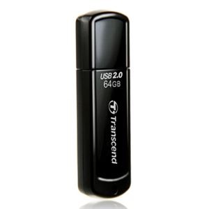 トランセンドジャパン 8GB USBメモリ JetFlash 350 ブラック TS8GJF350