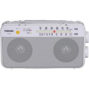東芝 FM/AMステレオホームラジオ (ホワイト) TY-AR66(W)