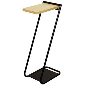 日東 アイアンレッグサイドテーブルHigh ナチュラル ILST-H-NA 組立品