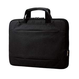 エレコム パソコンケース/リサイクル素材/取っ手付き/手提げ/撥水/防汚/CORDURA/11.6インチ/ブラック BM-IBLW11NBK