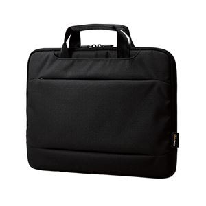 エレコム パソコンケース/リサイクル素材/取っ手付き/手提げ/撥水/防汚/CORDURA/14.0インチ/ブラック BM-IBLW14NBK