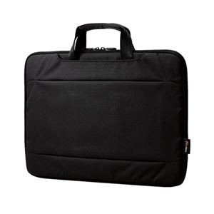 エレコム パソコンケース/リサイクル素材/取っ手付き/手提げ/撥水/防汚/CORDURA/15.6インチ/ブラック BM-IBLW15NBK