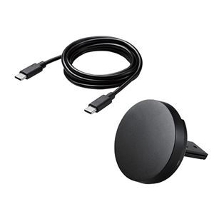 エレコム ワイヤレス充電器/マグネット内蔵/7.5W/卓上タイプ/3way/ブラック W-MA03BK