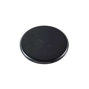 エレコム ワイヤレス充電器/Qi規格対応/10W/7.5W/5W/卓上タイプ/ブラック W-QA20BK