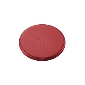 エレコム ワイヤレス充電器/Qi規格対応/10W/7.5W/5W/卓上タイプ/レッド W-QA20RD