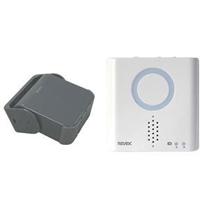 リーベックス 人感センサーチャイムセット グレー XP750AG XPN750AG