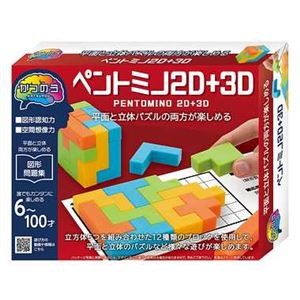 ハナヤマ 68956 かつのうペントミノ2D+3D