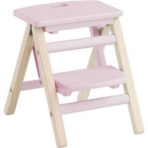 Kids Folding Step -carrie- ラベンダーピンク B8156566