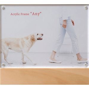 アクリルフレームエニーポスト判 ナチュラル C4027596