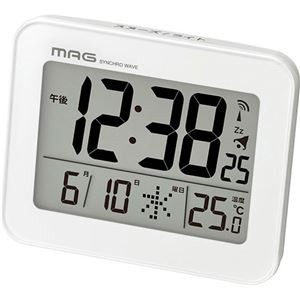 マグ 電波目覚まし時計 ファルマン C4044519