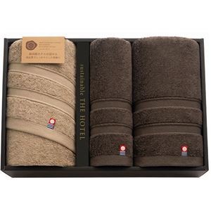 サステナブル THE HOTEL ホテル仕様フェイスタオル2P＆ゲストタオル C4054546