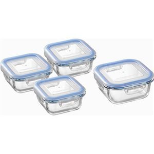 レッシュ 耐熱ガラス容器4Pセット C4138530