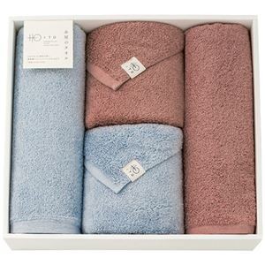 糸屋のタオル ハーフバス・フェイスタオルセット 6068-061