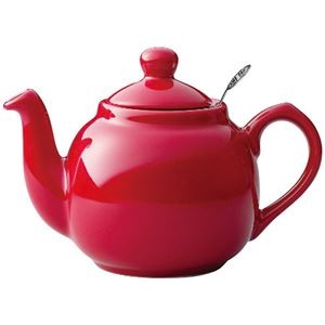 ロンドンポタリー ファームハウス ティーポット 2cup レッド 6133-022
