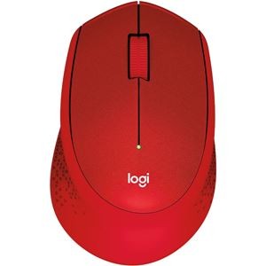 ロジクール 静音マウス プラス M331r レッド M331rRD