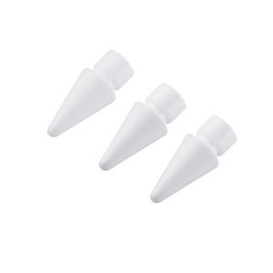 エレコム ApplePencil専用交換ペン先/第1・第2世代両対応/樹脂製/1mm/標準形状/3個入り P-TIPAPS01WH