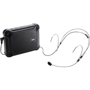 サンワサプライ 防水ハンズフリー拡声器スピーカー MM-SPAMP6