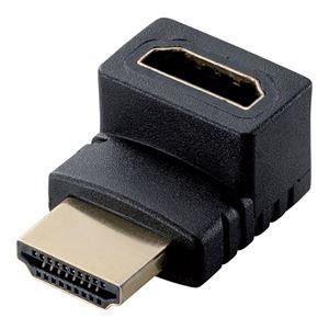 エレコム 延長アダプタ L字上 HDMI AF-AF