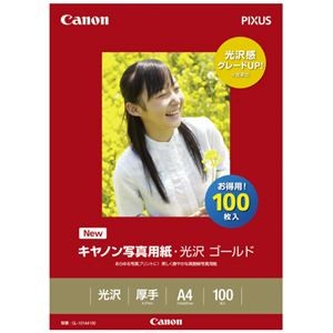キヤノン 写真紙光沢ゴールド GL101A4100