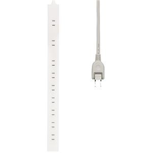 エレコム 電源タップ10個口 マグネット付 T-H0203WH