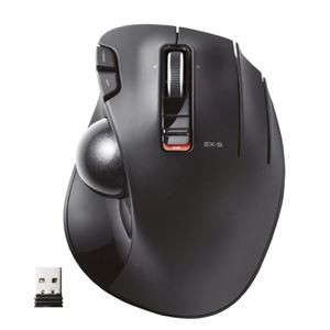 エレコム 無線トラックボールマウス 親指 M-XT2DRBK