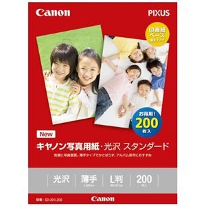 キヤノン 写真用紙光沢 SD-201 L判 200枚