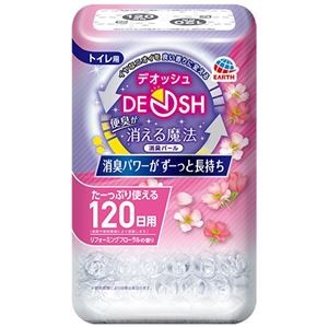 （まとめ）アース製薬 DEOSH消臭パール フローラルの香り（×3セット）