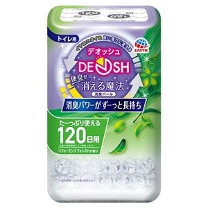 （まとめ）アース製薬 DEOSH消臭パール フォレストの香り（×3セット）