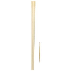 （まとめ）クラフトマン 元禄OPP完封箸 爪楊枝あり100膳（×10セット）