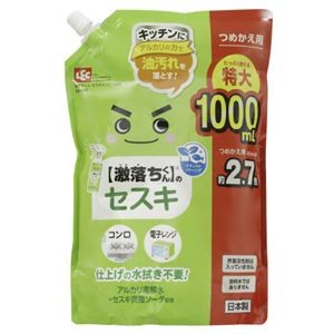 （まとめ）レック 激落ちくんセスキスプレー詰替1L（×3セット）