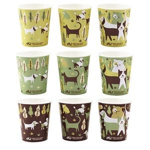 （まとめ）サンナップ JWドッグペーパーカップ205mL 50個（×5セット）