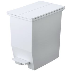 リス 棚下で使えるペダルダストボックス20L GY