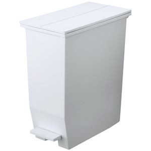 リス 棚下で使えるペダルダストボックス35L GY グレー