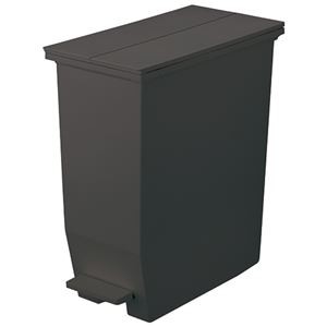 リス 棚下で使えるペダルダストボックス35L DGY ダークグレー