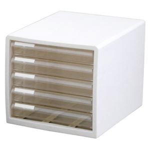 JEJ I.BEAM レターケースM5 浅5段 ホワイト