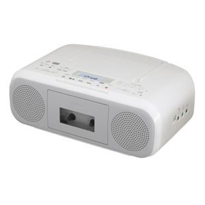 東芝 CDラジカセ グレー TY-CDS8（H）