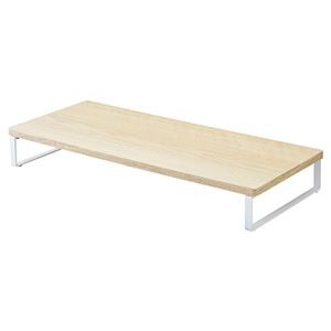 LIHITLAB MDF机上台 幅590mm A8001-35 ナチュラル 組立式