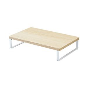 LIHITLAB MDF机上台 幅390mm A8003-35 ナチュラル 組立式