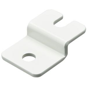 プラス 床固定金具(2個入り) L6-YK W4 ホワイト