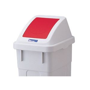 リス 分類ボックス 30L フタ プッシュ レッド 本体別売