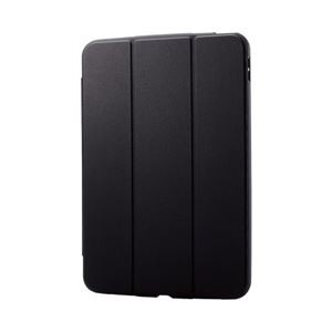 エレコム iPad 第10世代 TOUGH SLIM LITE フレームカラー フラップ付き TB-A22RTSLFCBK ブラック